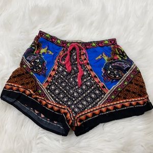 Tribal Print Shorts